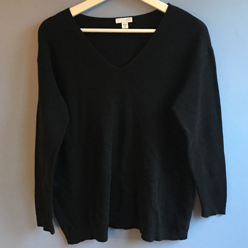 J. Jill petite black sweater
